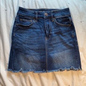 American Eagle Next Level Stretch Jean Skirt